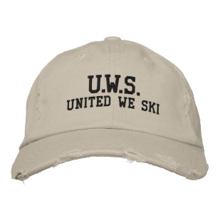 FÖRENADE WE SKI™-broderade Hat Broderad Keps