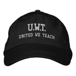 FÖRENADE WE TEACH™ Embroiderade Hat Broderad Keps