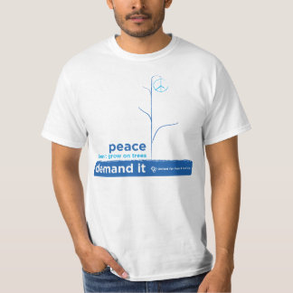 Förenat för fredbegäran den T-tröja T-shirt