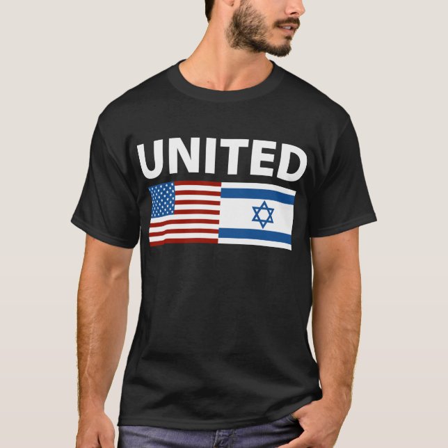 Förenat med Israel T-shirt (Framsida)