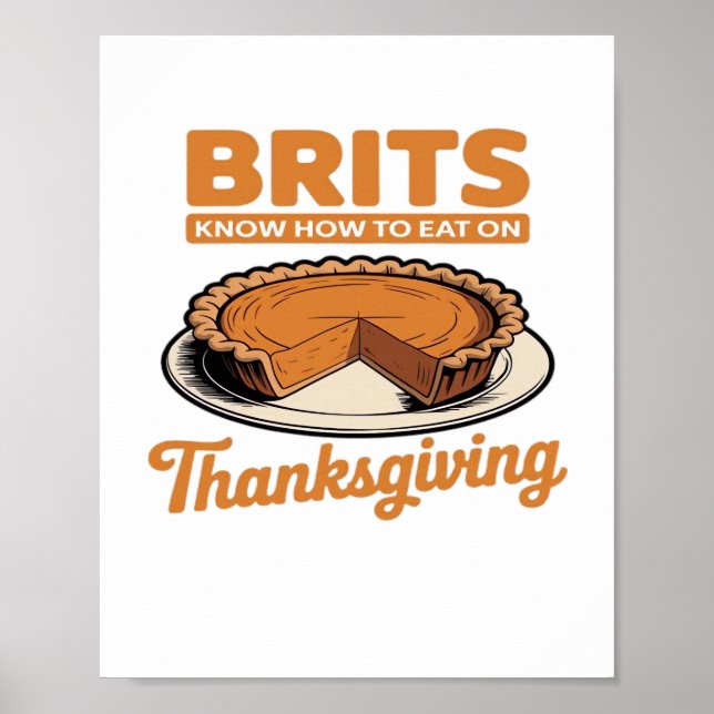 Förening av huden Hur man äter på Thanksgiving Ove Poster (Framsidan)