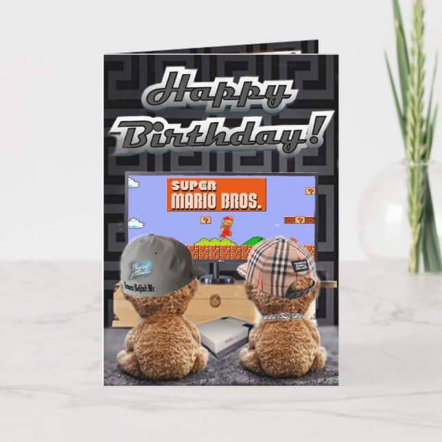 Förening av marionettbjörn kort (Framsida)