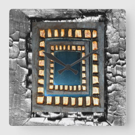 Förening Fyrkantig Klocka