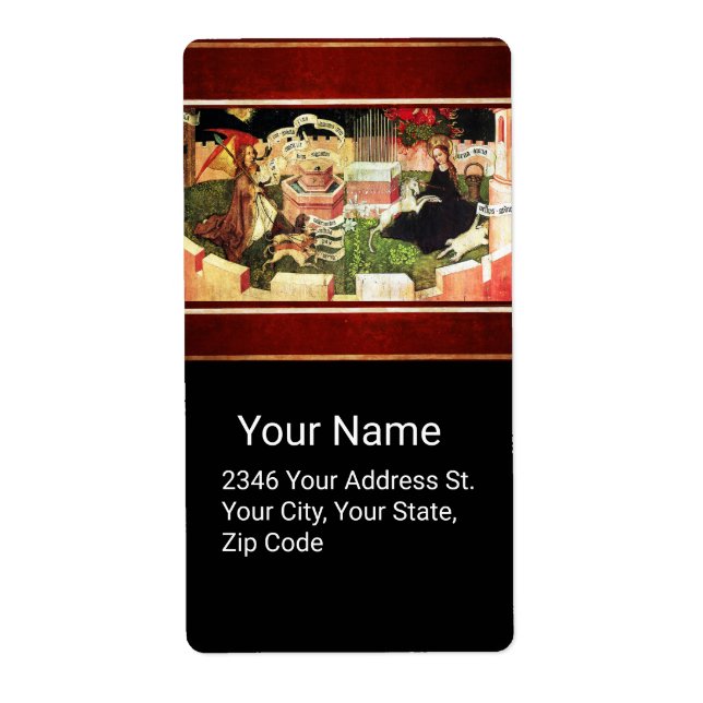 FÖRENING SOM MYSTISKT HUNT AV UNICORN FRAKTSEDEL (Framsidan)