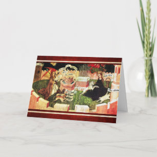 FÖRENING SOM MYSTISKT HUNT AV UNICORN KORT