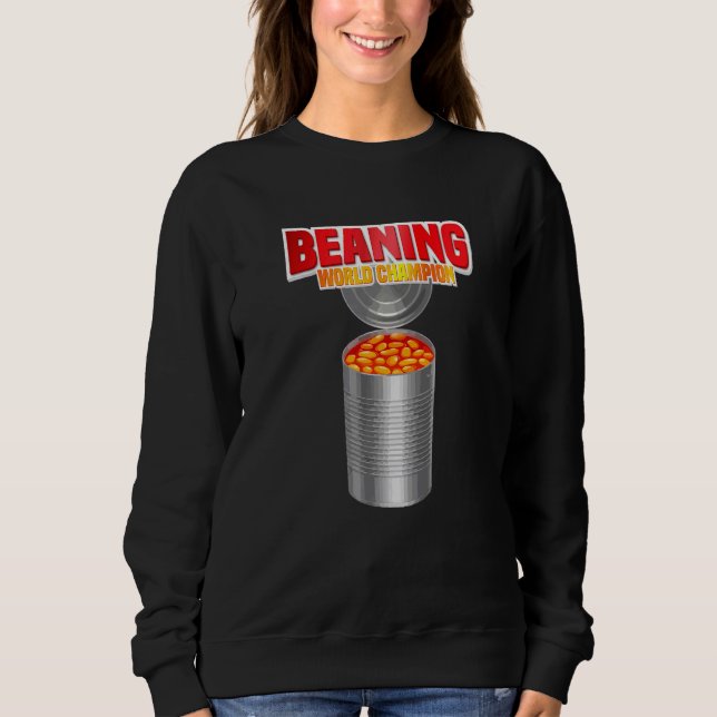 Förening World Champion Viral Bean Dumping Trend T Shirt (Framsida)