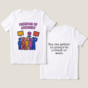 Föreningsfrihet: Stå samman, Stiga upp tillsammans T Shirt