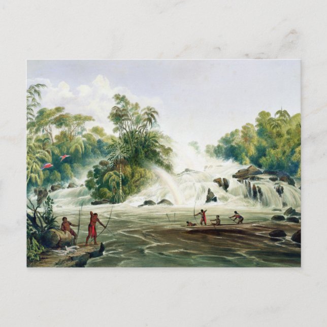 Föreningspunkt av Kundanamaen med Paramuen, från Vykort (Framsida)