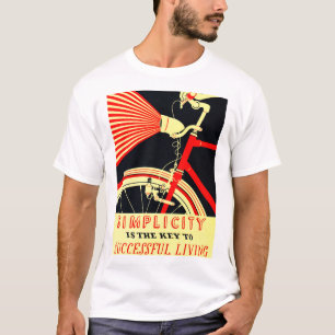 FÖRENKLA ÄR Nyckeln TILL FRAMGÅNGSRIKT LEVANDE T Shirt