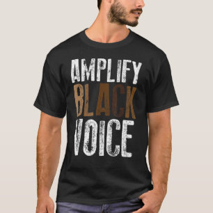 Förenkla Black Voices Black Empowerment Black Hist T Shirt