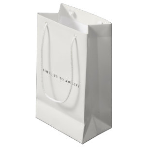 Förenkla för att Förstärka Minimalistisk Presentpå