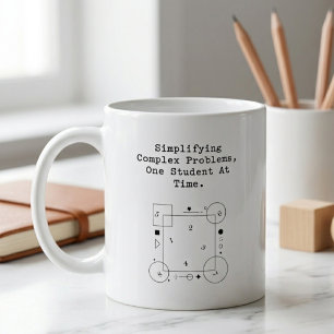 Förenkla komplexa problem Matematikstudenters fr Kaffemugg