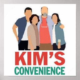 Förenklad konst i Kims-konventionen Poster