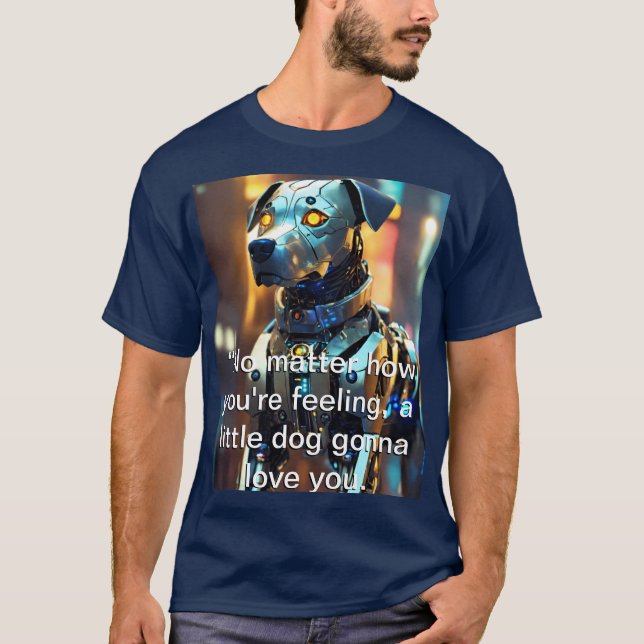 Förenklad och hållbar grundläggande Mörk T-Shirt: T Shirt (Framsida)