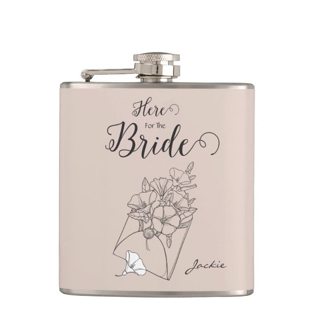 Förenklade blomman i Paket här för Briden Fickplunta (Framsidan)