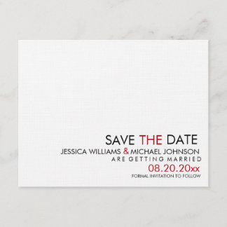 Förenklat Spara datum Datumet