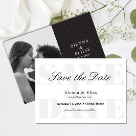 Förenklat svartvitt för att spara datum datumet