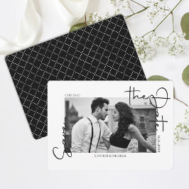 Förenklat svartvitt för att spara datum spara datumet