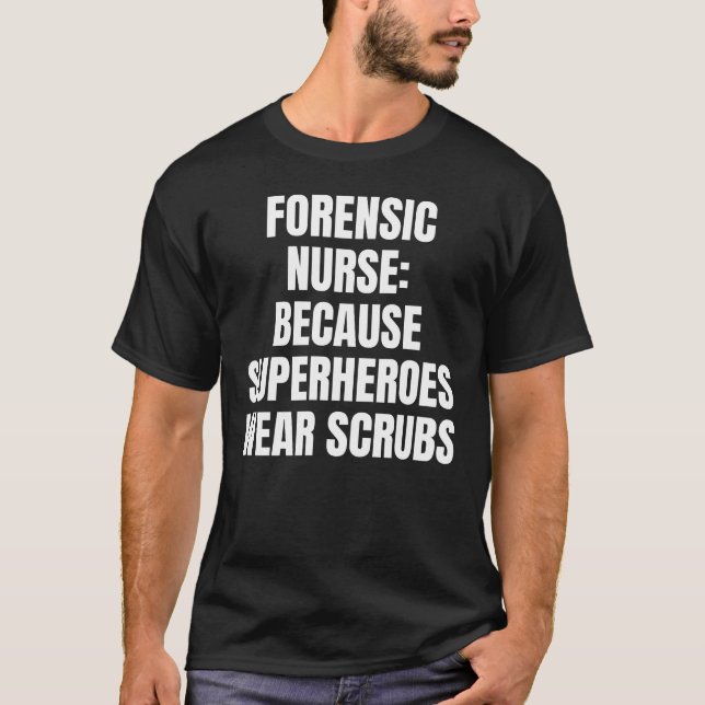 Forensic nurse t shirt (Framsida)