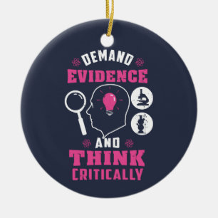 Forensic Science InvestigScience Geek Julgransprydnad Keramik