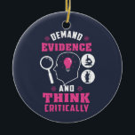 Forensic Science InvestigScience Geek Julgransprydnad Keramik<br><div class="desc">Det är en utopi för din träd eller en gåva till din favoritforskare, utredare eller student. Ordet om den här dekorativa prydnaden är... Kolla in det. Det är ett skämt om att det är genomgripande prydnadsföremål för Anpassningsbar för gäk eller kriminaltekniska forskare som har roligt att tänka och kräva bevis....</div>