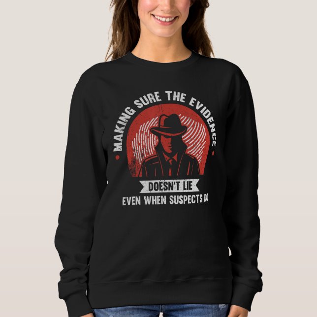 Forensic Scientist T Shirt (Framsida)