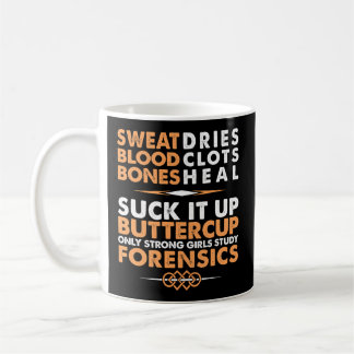 Forensics Suck it up Butterkopps Forensich Science Kaffemugg