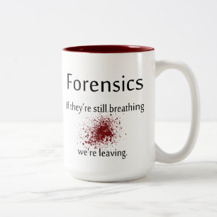 Forensicskaffemugg Två-Tonad Mugg