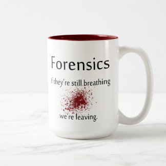 Forensicskaffemugg Två-Tonad Mugg