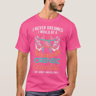 Forensik naturvetenskap t shirt