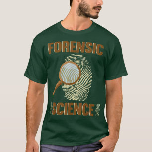 Forensik Science Investigator Fingerprint Detectiv T Shirt