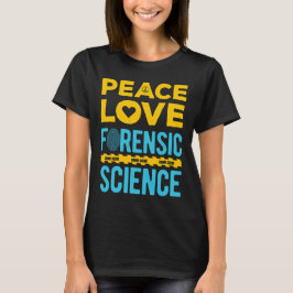 Forensisk vetenskap t shirt