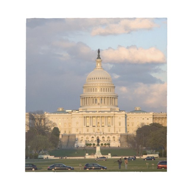 Förenta Stater Huvudstad som Bygger i Anteckningsblock (Framsida)