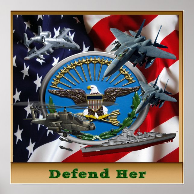 Förenta Stater militära poster (Framsidan)