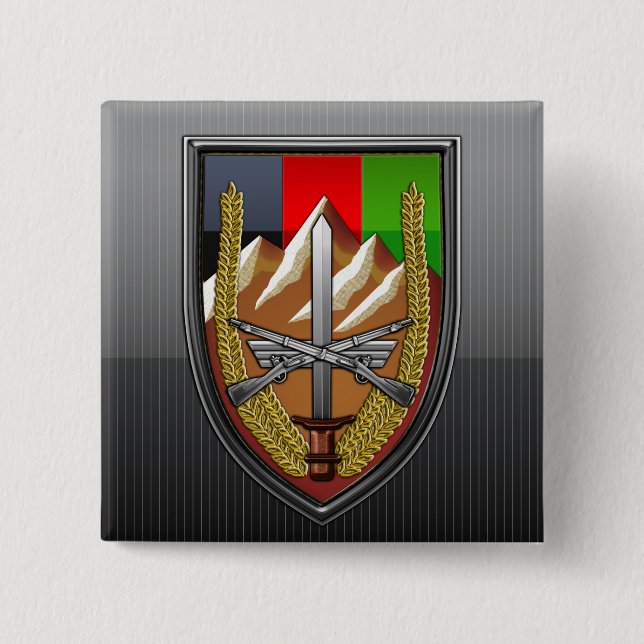 Förenta Stater styrkor Afghanistan Knapp (Framsida)