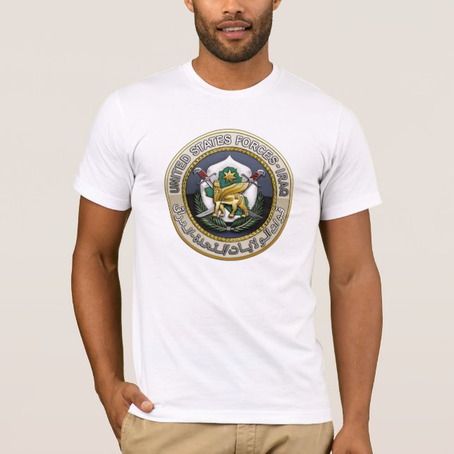 Förenta Stater-styrkor - Irak T-shirt (Framsida)