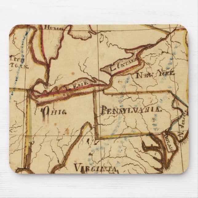 Förenta staterna 2 musmatta (Framsidan)