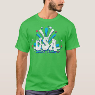 Förenta staterna 4 juli Independence day Patriotic T Shirt