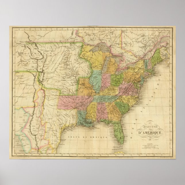 Förenta staterna 4 poster (Framsidan)