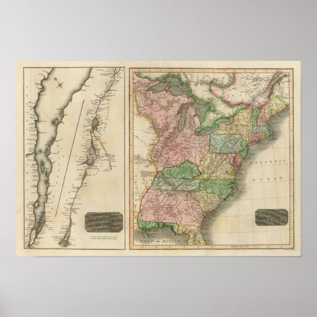 Förenta staterna 8 poster (Framsidan)