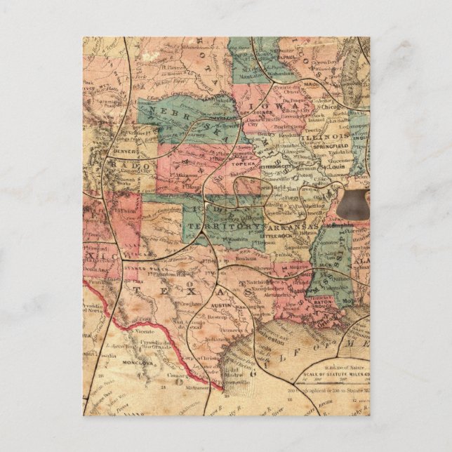 Förenta staterna 8 vykort (Framsida)