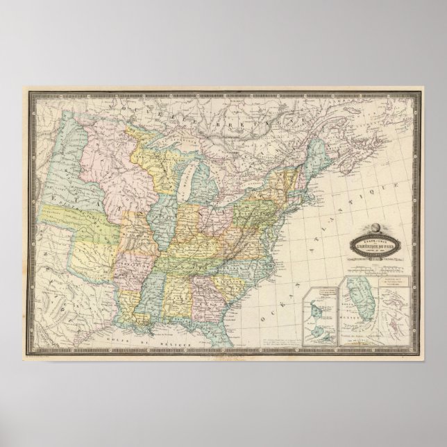 Förenta staterna 9 poster (Framsidan)