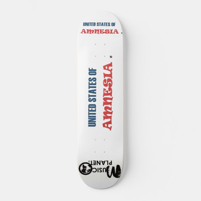 FÖRENTA STATERNA AV AMNESI  / TST Skateboard (Framsida)