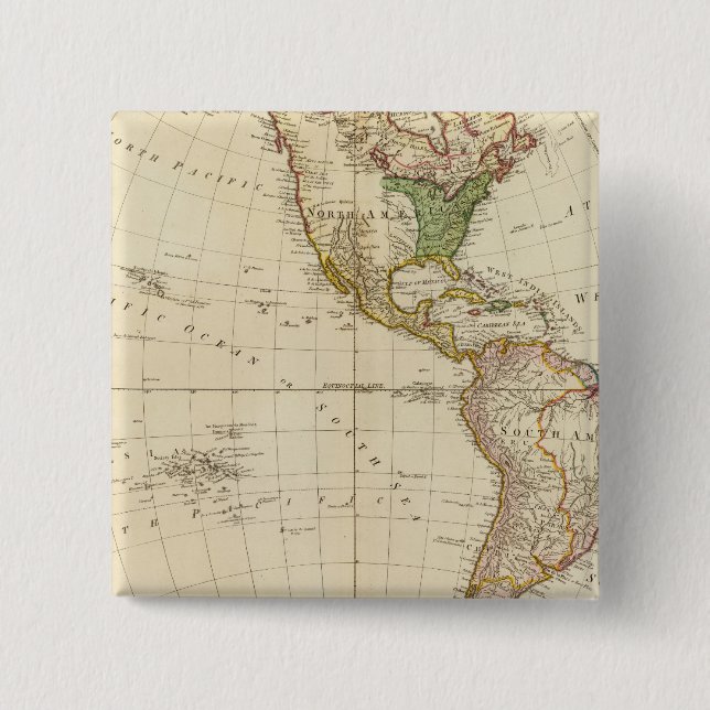 Förenta staterna - bosättningar i Indien Knapp (Framsida)