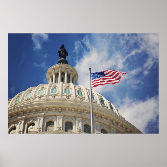 Förenta staterna, Colombia, Washington DC, Huvudst Poster (Framsidan)