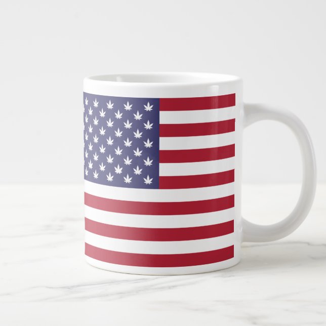 Förenta staterna Flagga-26976 Jumbo Mugg (Höger)