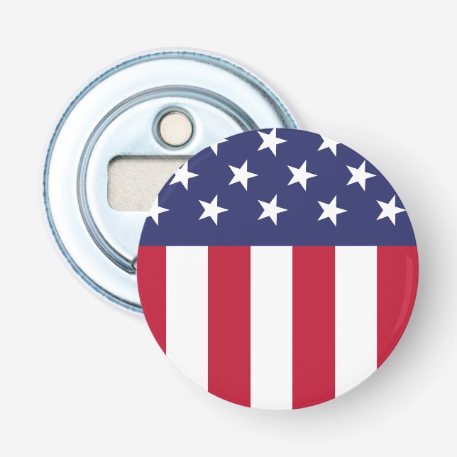 Förenta staterna-Flagga Flasköppnare (Framsidan)