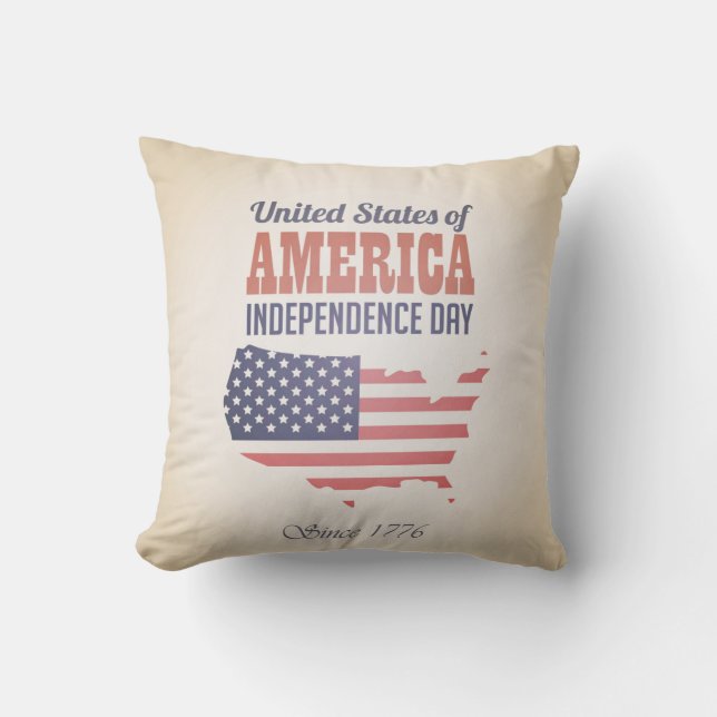 Förenta staterna Independence day Pillow Kudde (Framsida)