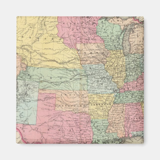 Förenta staterna magnet (Framsidan)