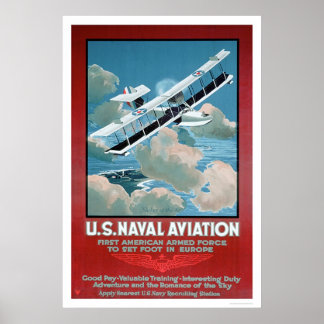 Förenta staterna Naval Aviation (US02304) Poster